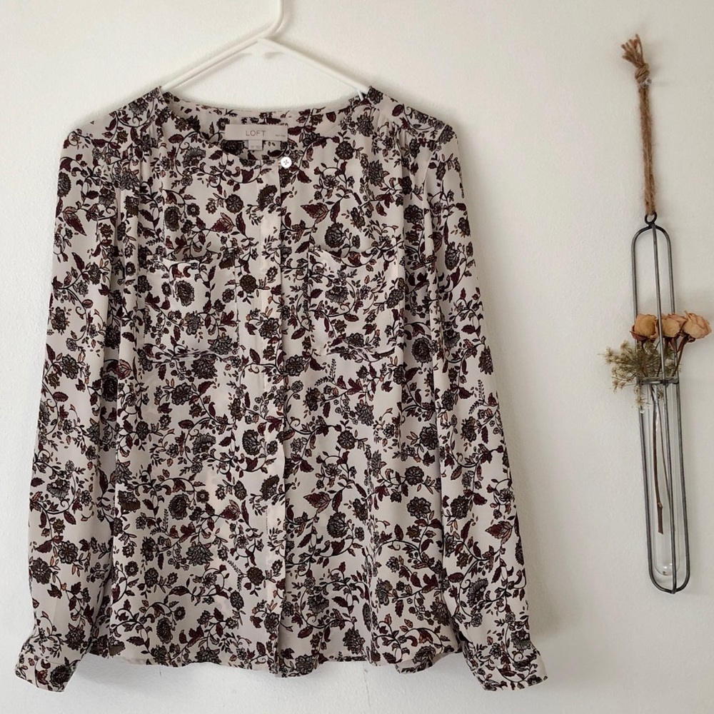 Loft Fall Blouse
